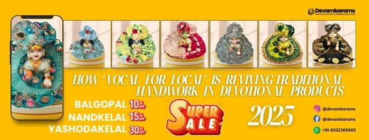 How ‘Vocal for Local’ is Reviving Traditional Handwork in Devotional Products