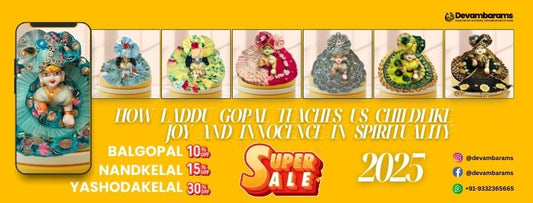 How Laddu Gopal Teaches Us Childlike Joy and Innocence in Spirituality