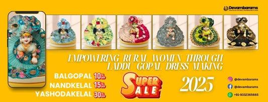 Empowering Rural Women Through Laddu Gopal Dress Making