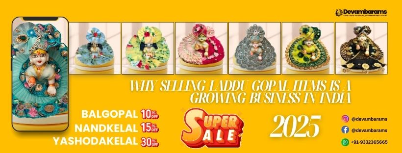 Why Selling Laddu Gopal Items is a Growing Business in India