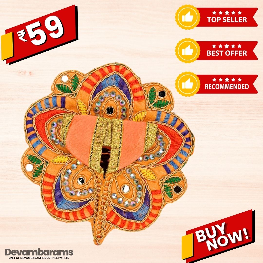 Devambarams Laddu Gopal Dress | Embroidery | Sequinn | Star Style (49)