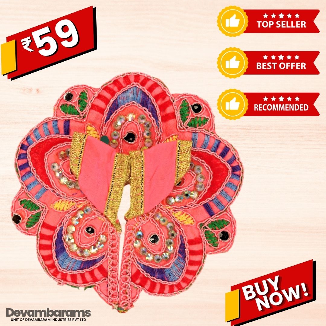 Devambarams Laddu Gopal Dress | Embroidery | Sequinn | Star Style (49)