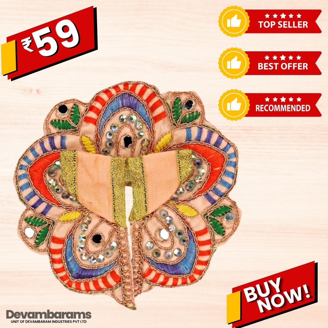 Devambarams Laddu Gopal Dress | Embroidery | Sequinn | Star Style (49)
