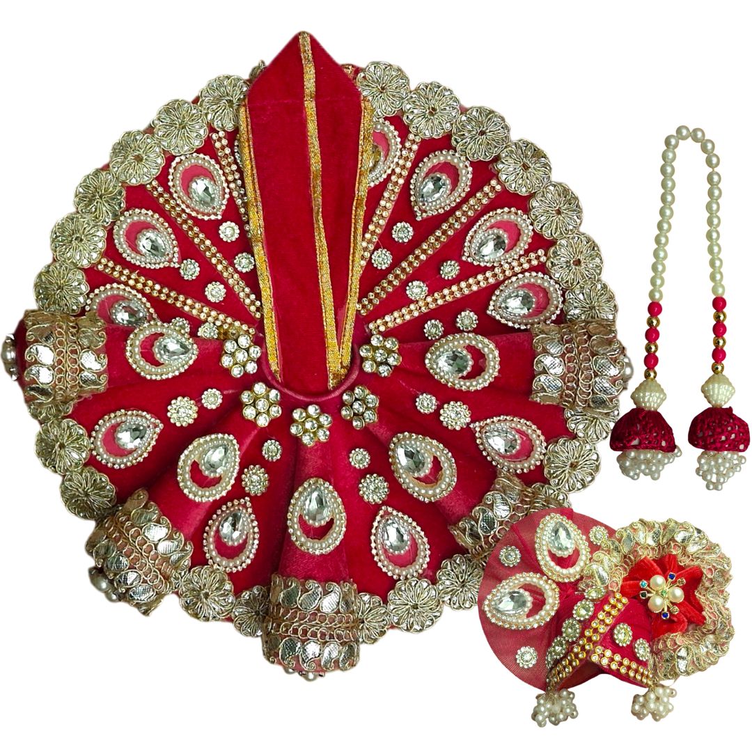 Devambarams Janmashtami Laddu Gopal Cone Dress