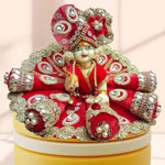 Devambarams Janmashtami Laddu Gopal Cone Dress